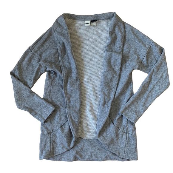 Gray MEC Cardigan Size Medium - Picture 1 of 8
